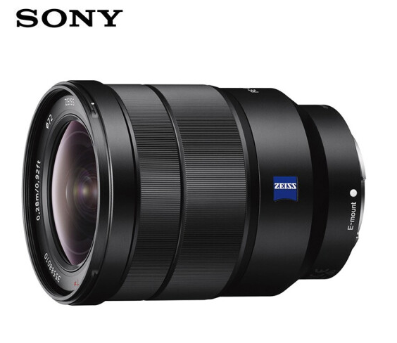 索尼（SONY）Vario-Tessar T* FE 16-35mm F4 ZA OSS全画幅蔡司广角变焦微单相机镜头（含卡色金环G-MC UV）