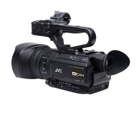 杰伟世（JVC）GY-HM258 专业4K摄像机 /会议/直播/教学/婚庆/晚会/记录宣传片（含SD128G存储卡+三脚架+读卡器+包）
