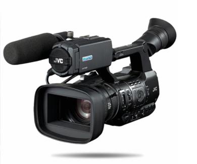 杰伟世（JVC ）GY-HM660专业摄像机 电视台高清存储卡式摄录一体机 官方标配