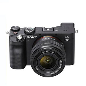 索尼（SONY）ILCE-A7C全画幅微单相机 FE28-60 F4-5.6套机（黑色） 官方标配